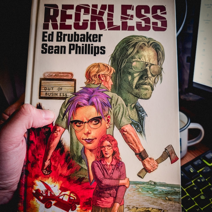 Das Hardcover von der ersten Ausgabe "Reckless".